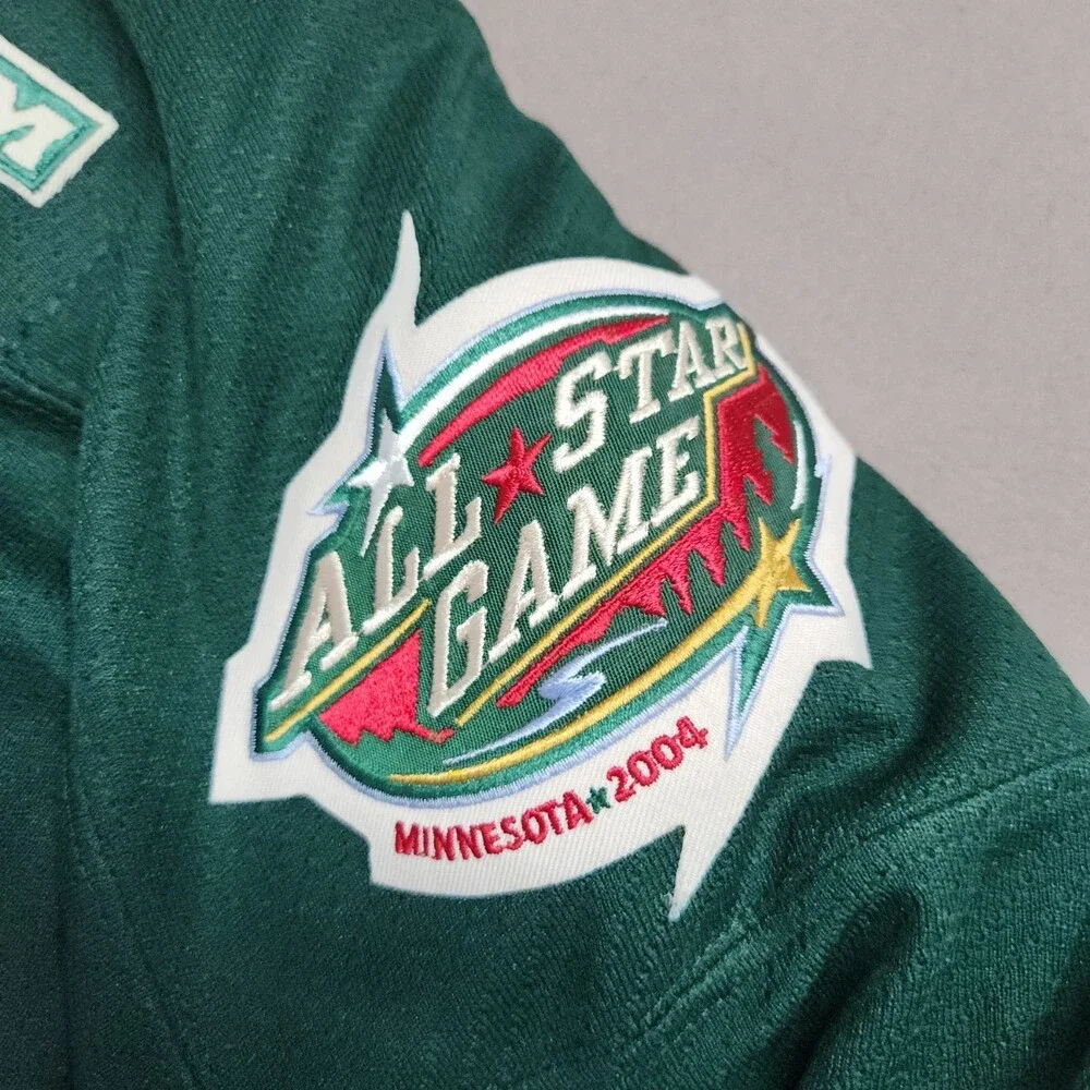 CCM NHL Western Conference 2004 Youth Hockey Jersey Green Size M LS 173